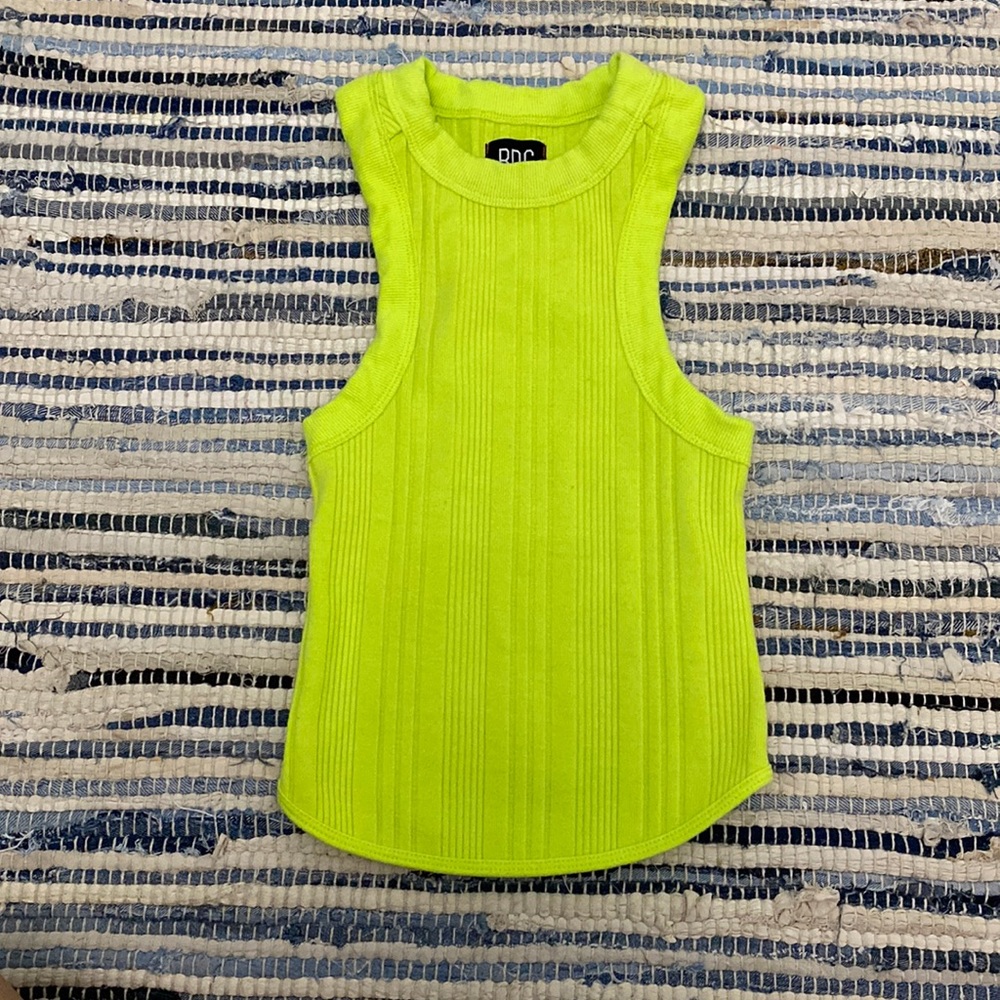 BDG TANK HIGHLIGHTER GREEN/YELLOW
